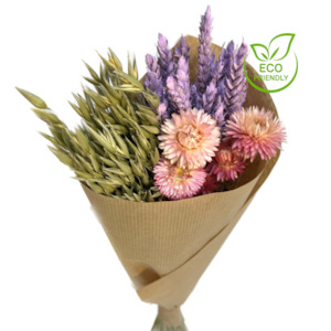 Dried Eco Mix Bunch Diana Pink Lilac
