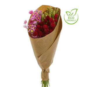 Dried Eco Mix Bunch Love Red Pink