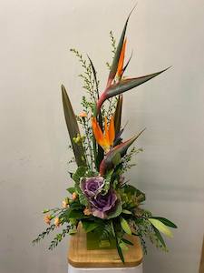 arrangement: Tropical Floral Arrangement.