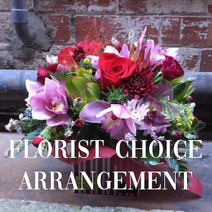 arrangement: Florist Choice Arrangement.