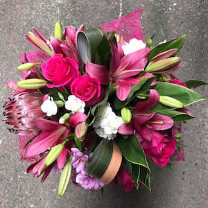 Bouquet And Arrangements: Pink passion