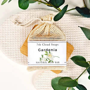 7th Cloud Soaps Natural Luxury: Gardenia Soap | Natural Soap for Sensitive Skin