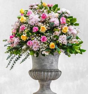 Card size: Country Garden