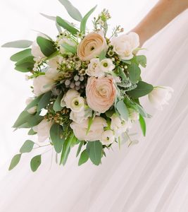Packaging: Bridal Bouquet Peach