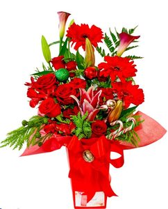 Candle: Red Christmas