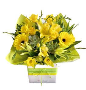 Birthday flowers: Lime & Lemon taste