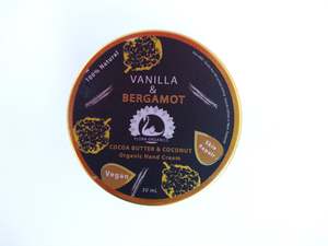 Hand & Body Care: Cocoa Butter & Coconut Oil Hand Cream - Vanilla & Bergamot