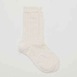 Socks and underwear: Lamington Merino Wool Crew Socks | Woman / Small Unisex| Opal