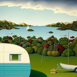 Homeware: Image Vault Ahoy Mini Card 095