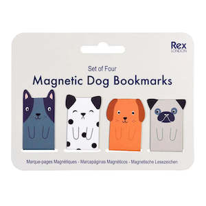 Rex London  Magnetic Dog bookmarks