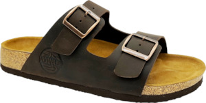 Unisex Clothing: Moana Road Hīkoi Sandals In Brown Leather 387 PICK UP ONLY