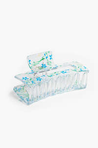 Hair Accessories: Antler Forget Me Nots Claw Clip