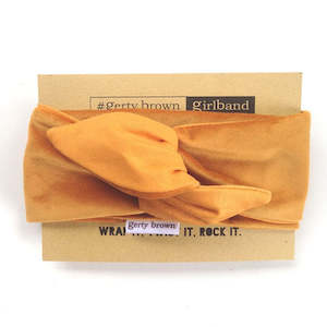 Hair Accessories: Gerty Brown Headband Velvet