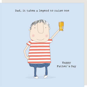 Rosie Made A Thing - Raise Legend - Father's Day Card