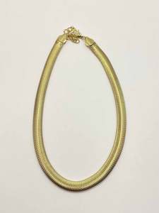 Some Thick Gold Snake Necklace 133