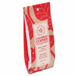 Food Treats: Herb and Spice Mill Colombian Christmas Coffee Blend 40g