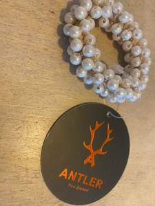 Hair Accessories: Antler Pearl Hair Tie