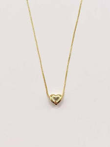 Jewellery: Some Little Gold Heart Necklace 135