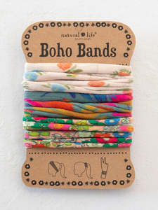 Natural Life Boho Bands Cream Floral 045