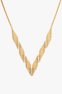Jewellery: Antler The Deco V Necklace