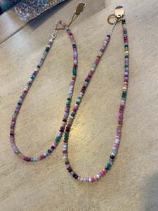 Some Colourful Stone Necklace 330 Multi