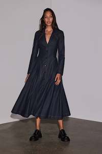 Coats & Jackets: Bartlett Coat in Indigo Denim