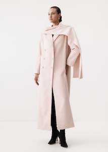Ashton Coat in Blush Pink