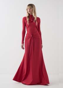 Opening: Elyse Dress in Scarlet