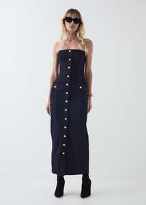 Opening: Gigi Dress in Indigo Denim