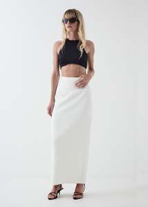 Lola Top in Black Satin