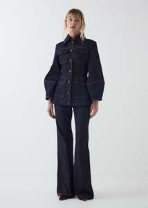 Florence Jacket in Indigo Denim