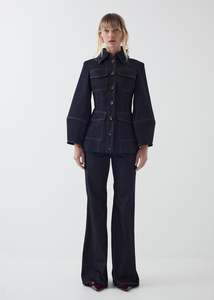 Co Ord Sets: Pamela Jean in Indigo Denim