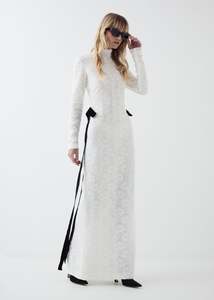 Opening: Sabine Dress in Ivory Lace