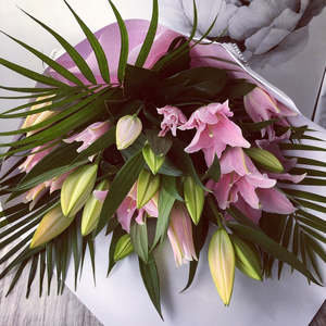 Pink Lily Bouquet