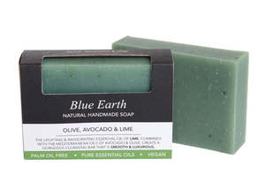 Blue Earth Olive, Avocado & Lime Soap 85g