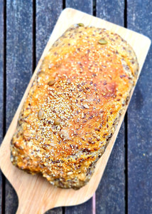 six seed sourdough FlourBro