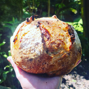 Products: sundried tomato and feta FlourBro