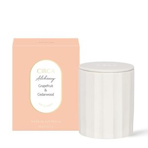Candles Diffusers: CIRCA Alchemy Grapefruit & Cedarwood 350g Candle