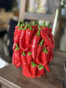 Home Fragrances: Ceramic Chilli Vase