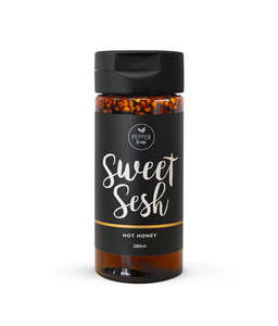 Pepper and Me Sweet Sesh Hot Honey