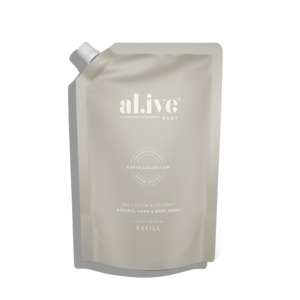 Al Ive: al.ive hand and body wash refill - sea cotton & coconut