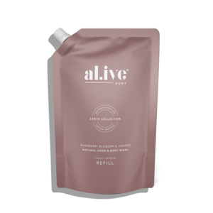 al.ive hand and body wash refill - rasberry blossom & juniper