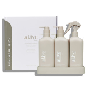 Al Ive: al.ive kitchen trio - lemon & pomegranate and watermelon & lime