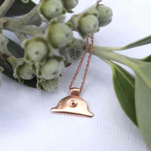 Little Taonga Shepards Whistle Rose Gold Necklace
