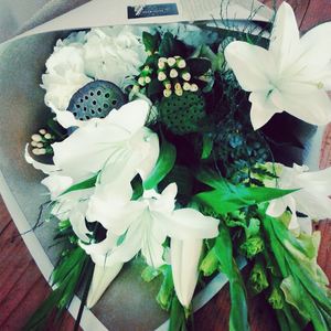 Products: Classic White Bouquet - Flourish Floral Designs
