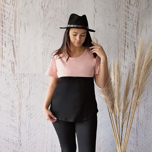 Flourish Range: Gracie Tee - Coral