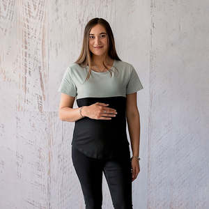 Flourish Range: Gracie Tee - Sage