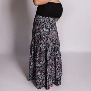 Maxi Maternity Skirt - Vintage Bloom