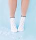 Frilly Ankle Dotty - Grip Socks