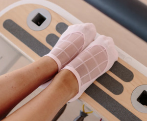 Luxe Mesh - Low Rise - Grip Socks